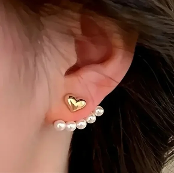 Fashion Mini Pearl Earrings - Picture 1 of 4